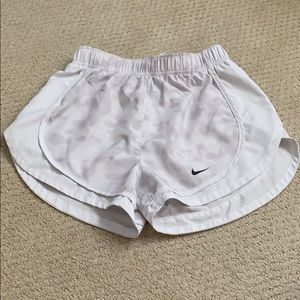 Women’s Nike running shorts with mesh